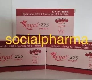 Tapentadol and Carisoprodol 225mg