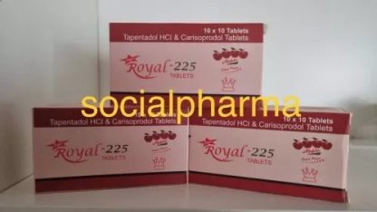 Tapentadol and Carisoprodol 225mg